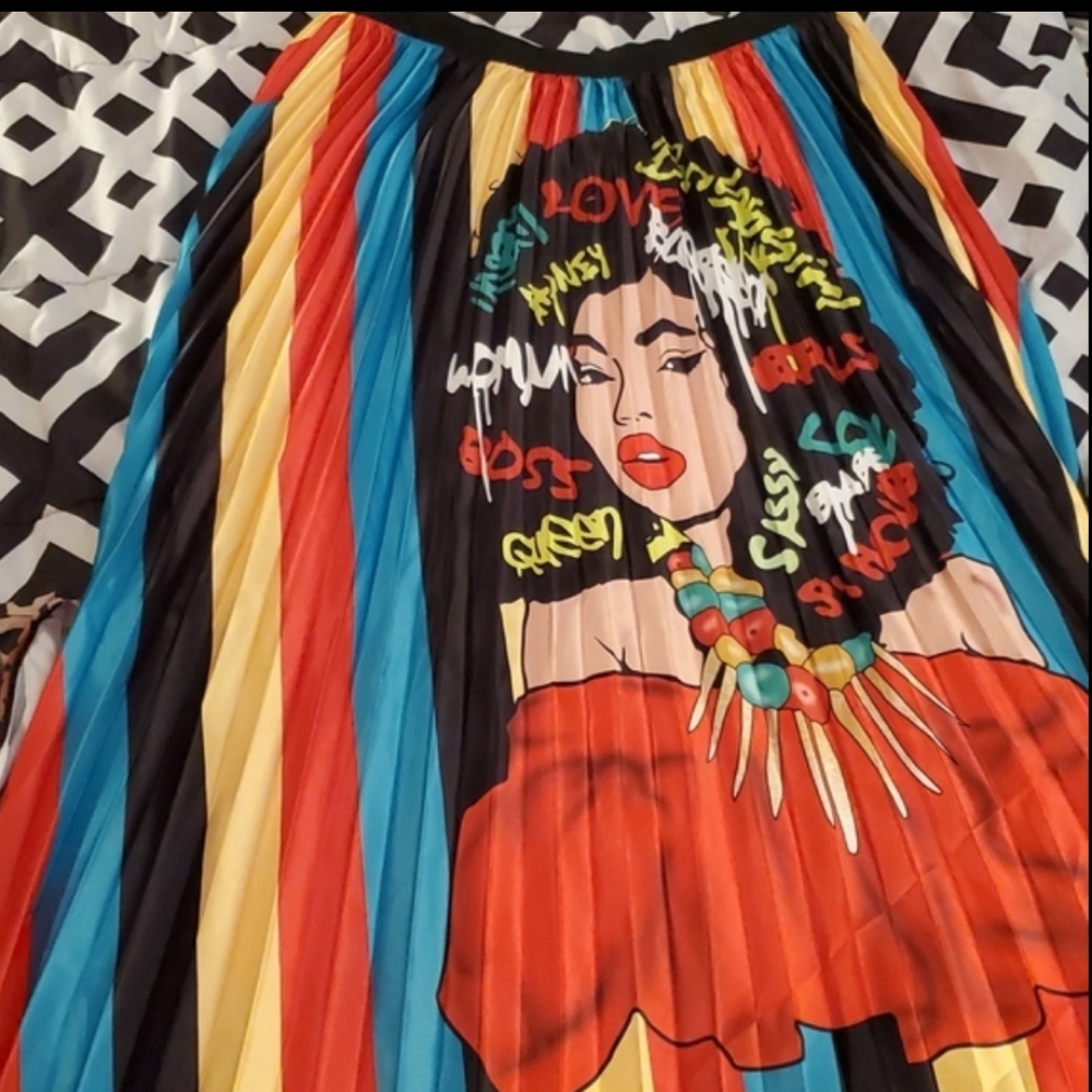 Colorful Maxi Skirt